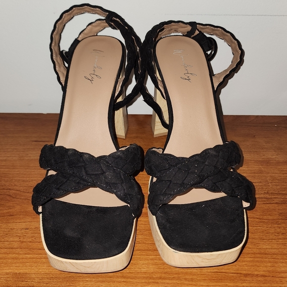 Black heeled Sandals - Devon - Picture 2 of 6